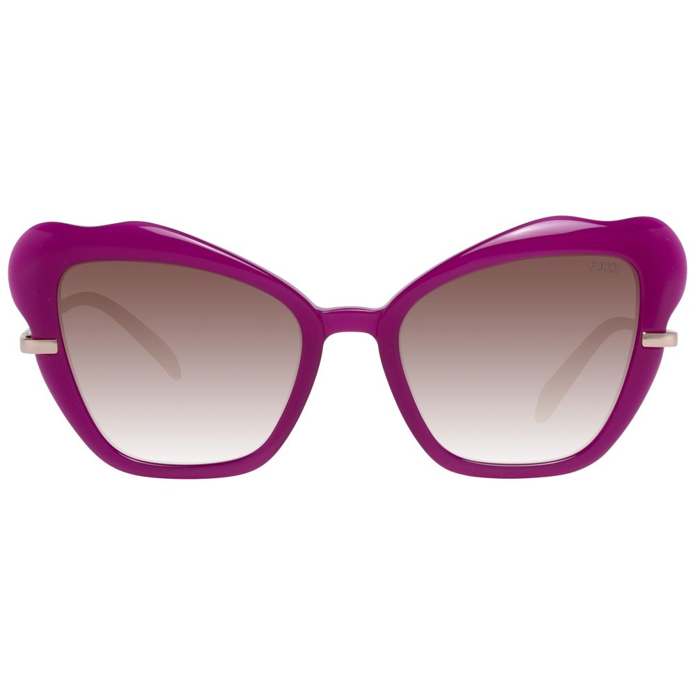 Emilio Pucci Purple Women Sunglasses - Luksusmuotia Emilio Pucci - Tutustu YVES JAVANNI® 