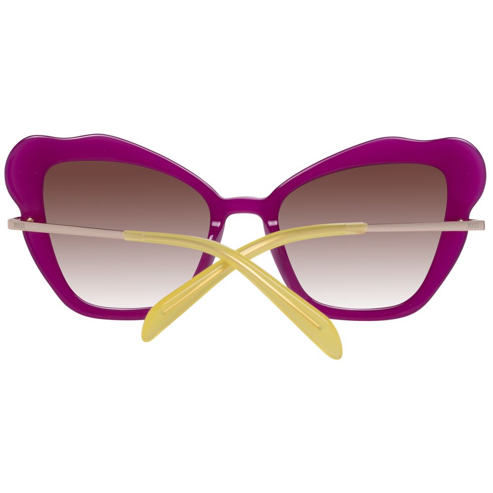 Emilio Pucci Purple Women Sunglasses - Luksusmuotia Emilio Pucci - Tutustu YVES JAVANNI® 