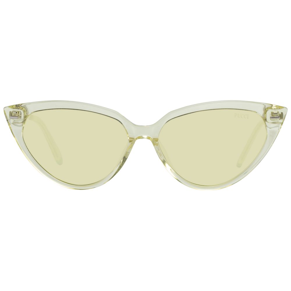 Emilio Pucci Yellow Women Sunglasses - Luksusmuotia Emilio Pucci - Tutustu YVES JAVANNI® 