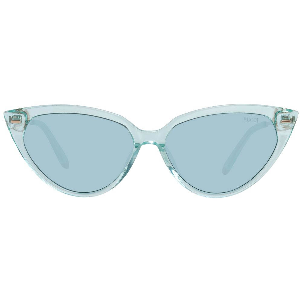 Emilio Pucci Turquoise Women Sunglasses - Luksusmuotia Emilio Pucci - Tutustu YVES JAVANNI® 