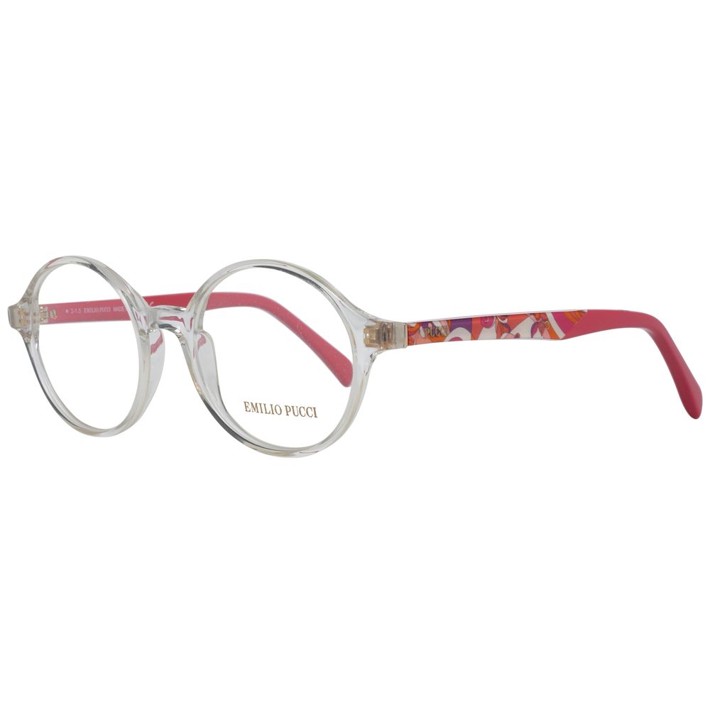 Emilio Pucci Transparent Women Optical Frames - Luksusmuotia Emilio Pucci - Tutustu YVES JAVANNI® 