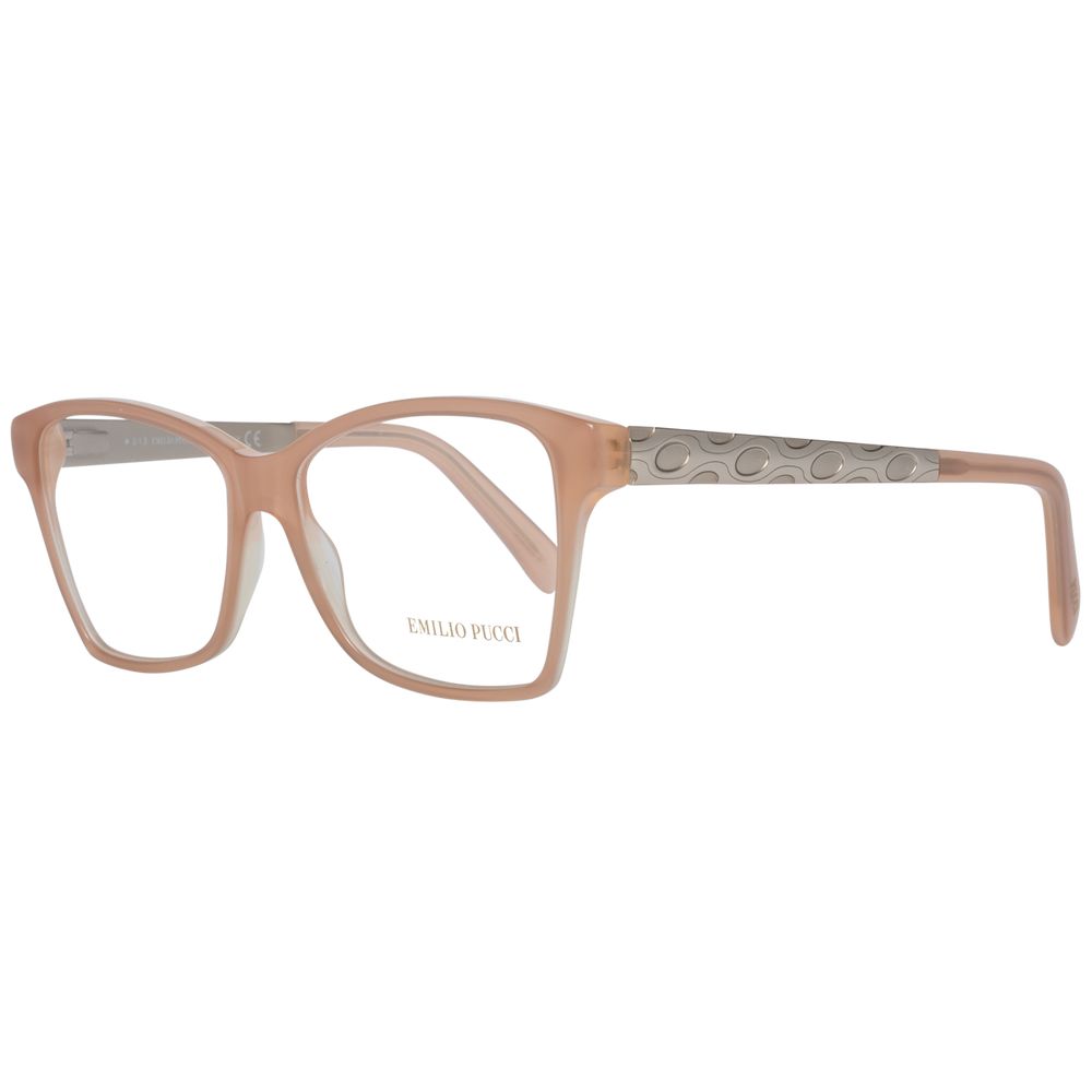 Emilio Pucci Pink Women Optical Frames - Luksusmuotia Emilio Pucci - Tutustu YVES JAVANNI® 