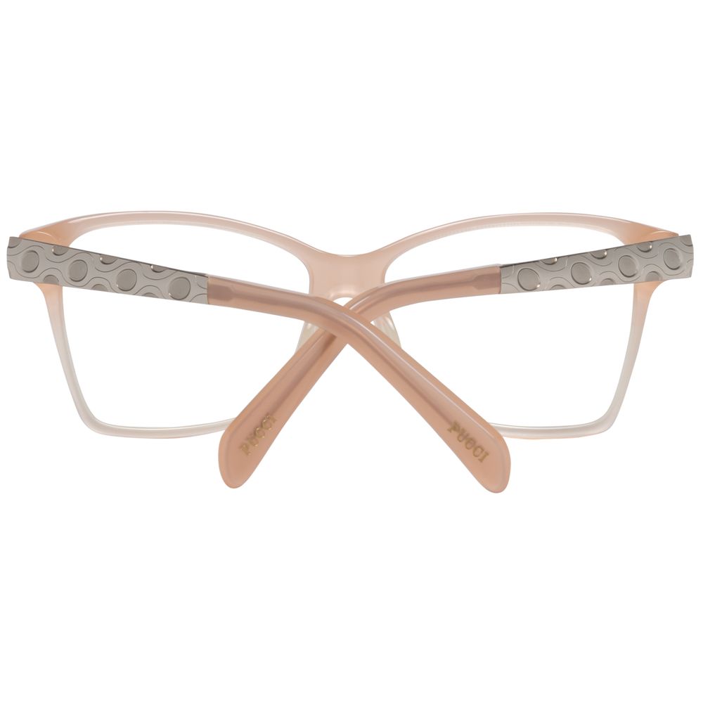 Emilio Pucci Pink Women Optical Frames - Luksusmuotia Emilio Pucci - Tutustu YVES JAVANNI® 