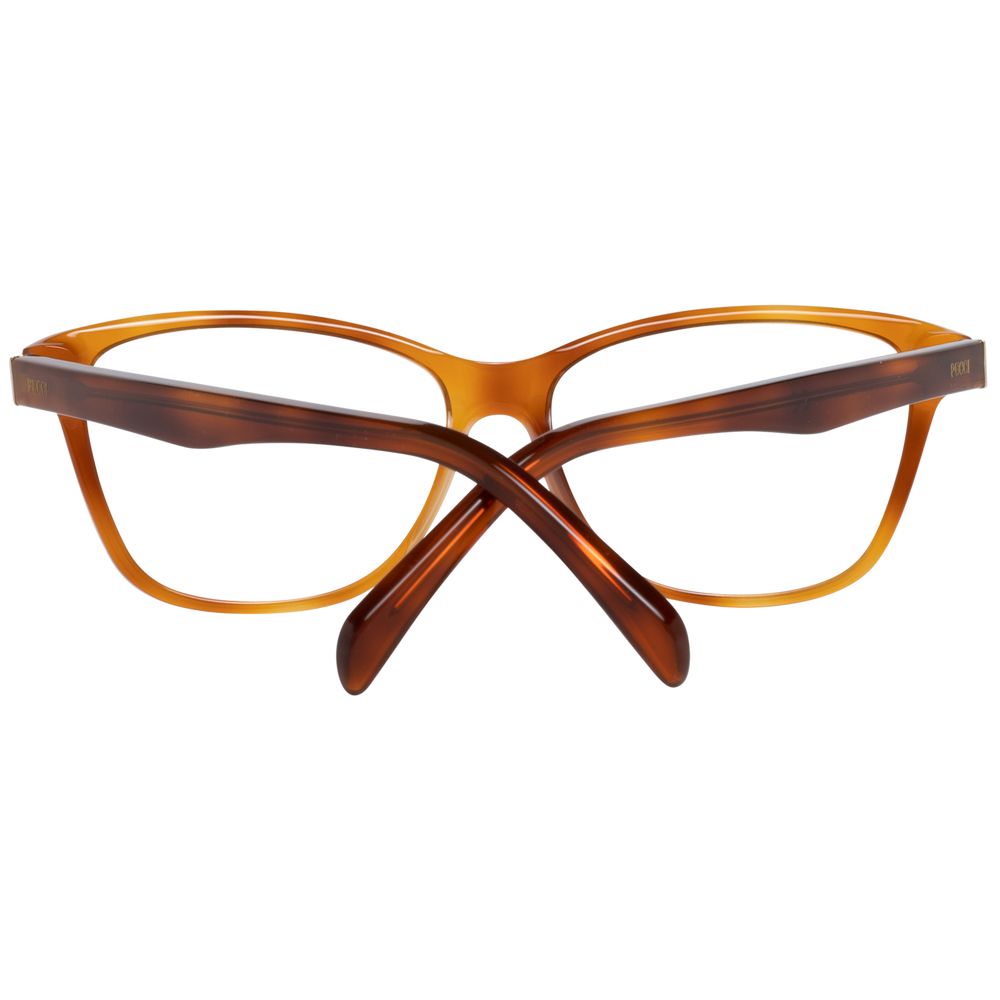 Emilio Pucci Brown Women Optical Frames - Luksusmuotia Emilio Pucci - Tutustu YVES JAVANNI® 