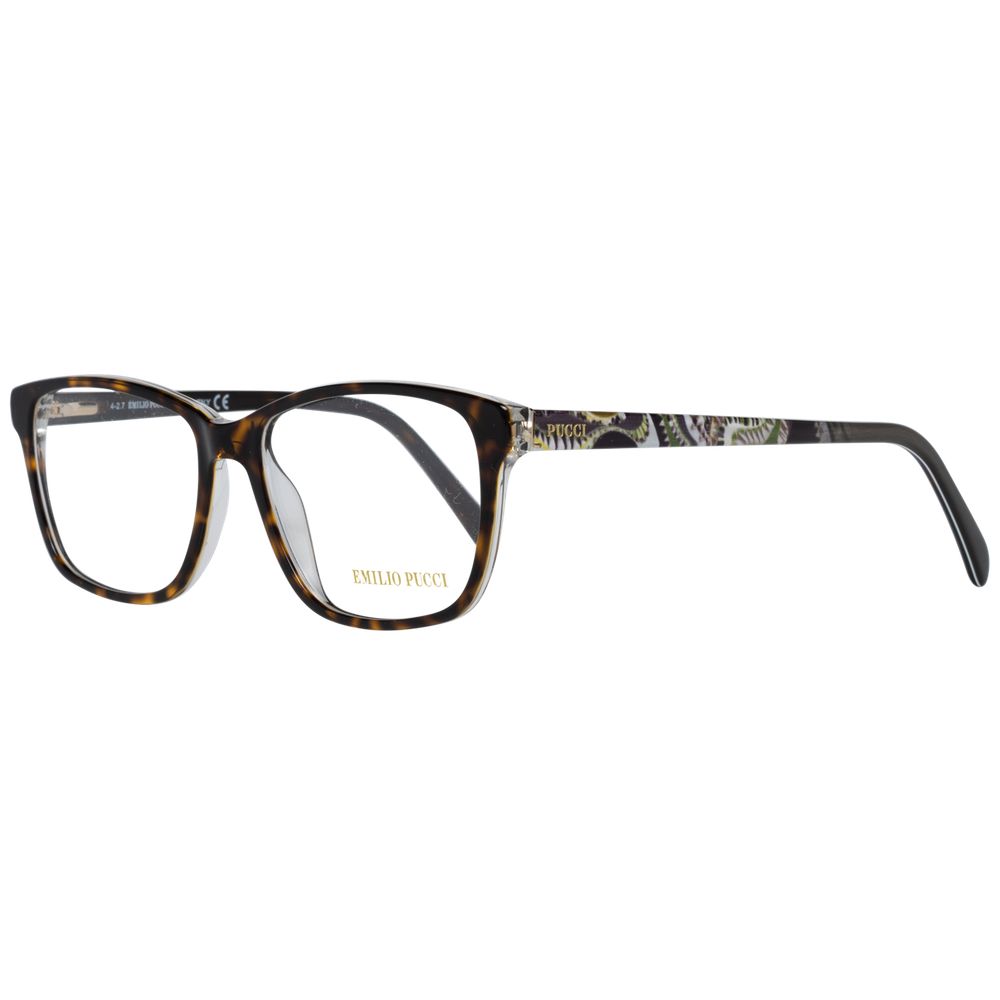 Emilio Pucci Brown Women Optical Frames - Luksusmuotia Emilio Pucci - Tutustu YVES JAVANNI® 