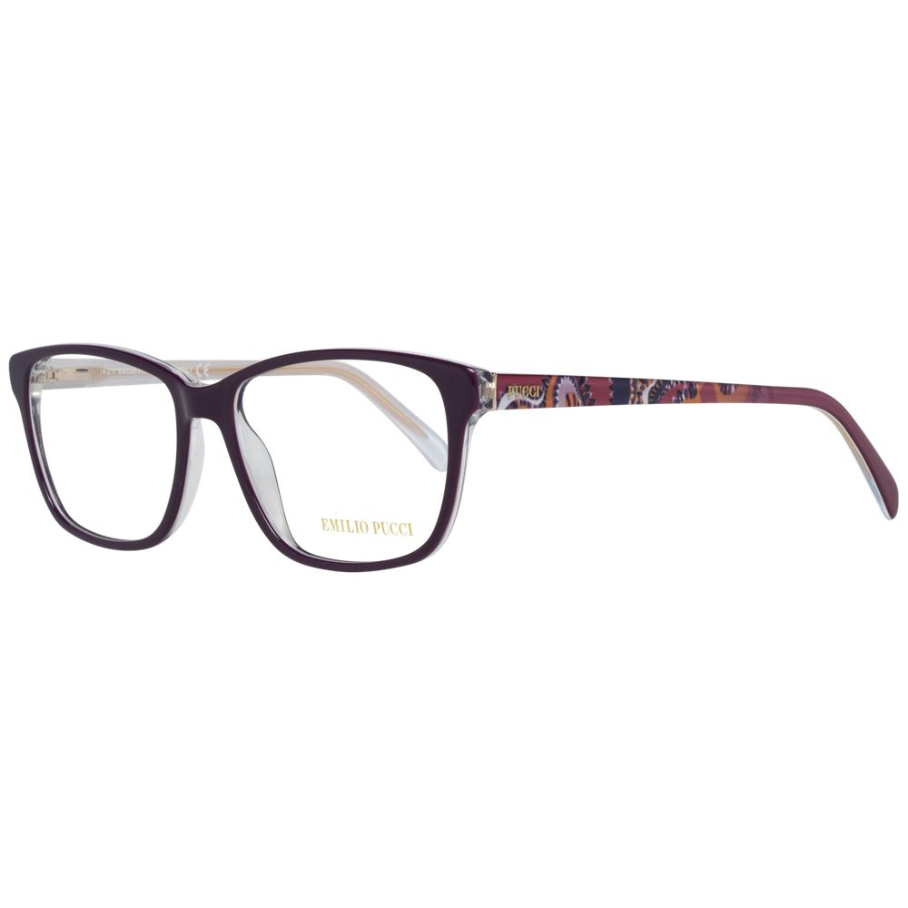 Emilio Pucci Purple Women Optical Frames - Luksusmuotia Emilio Pucci - Tutustu YVES JAVANNI® 