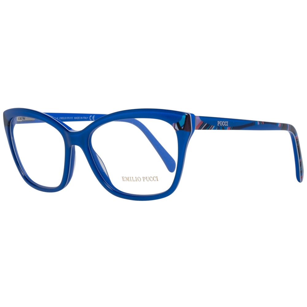 Emilio Pucci Blue Women Optical Frames - Luksusmuotia Emilio Pucci - Tutustu YVES JAVANNI® 