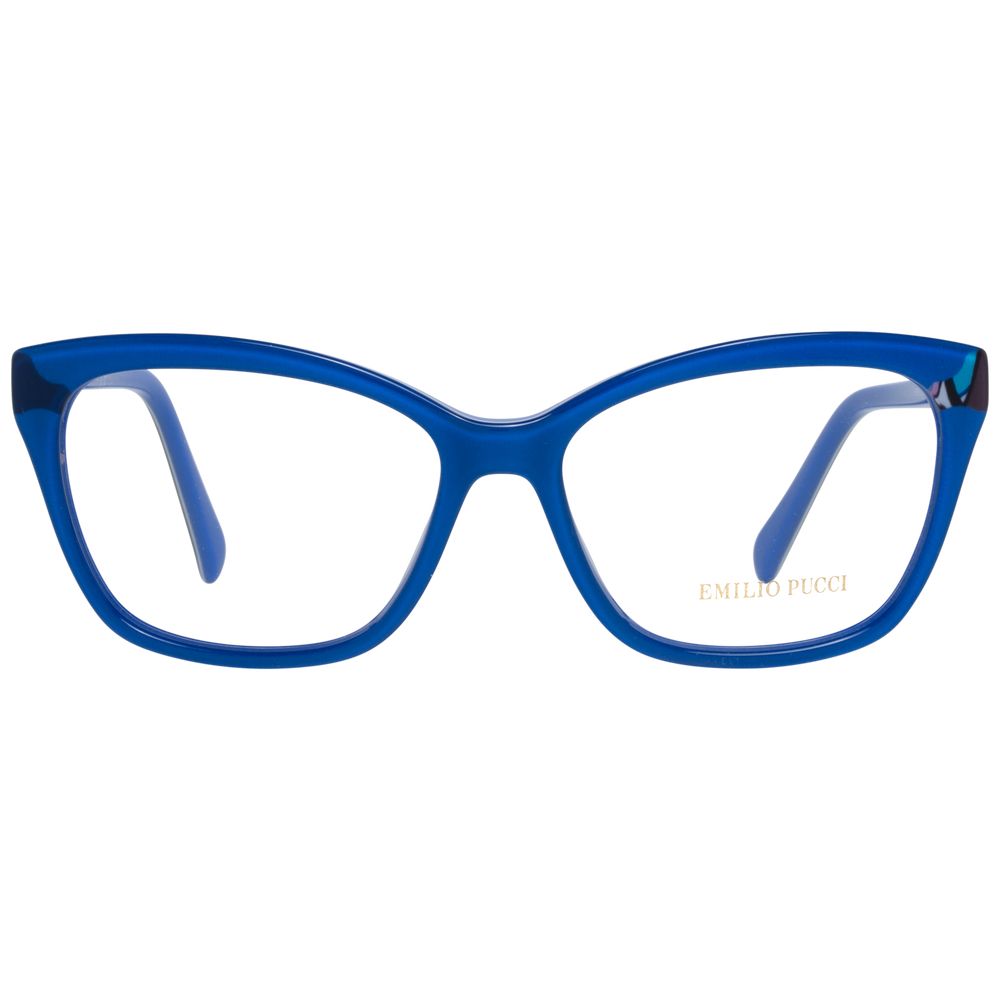 Emilio Pucci Blue Women Optical Frames - Luksusmuotia Emilio Pucci - Tutustu YVES JAVANNI® 