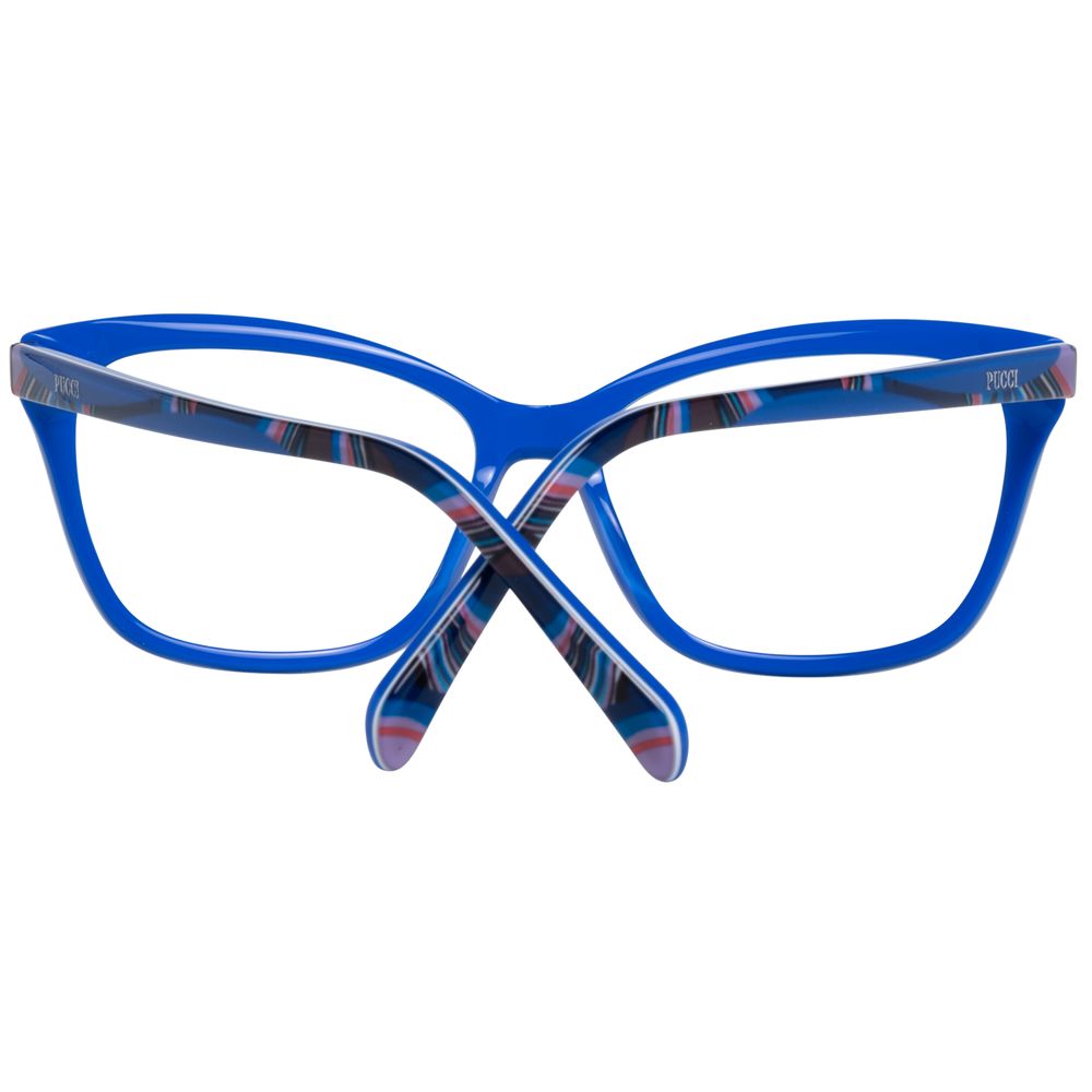 Emilio Pucci Blue Women Optical Frames - Luksusmuotia Emilio Pucci - Tutustu YVES JAVANNI® 