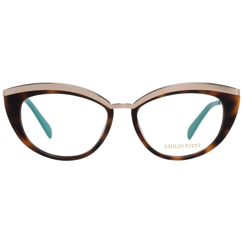 Emilio Pucci Brown Women Optical Frames - Luksusmuotia Emilio Pucci - Tutustu YVES JAVANNI® 