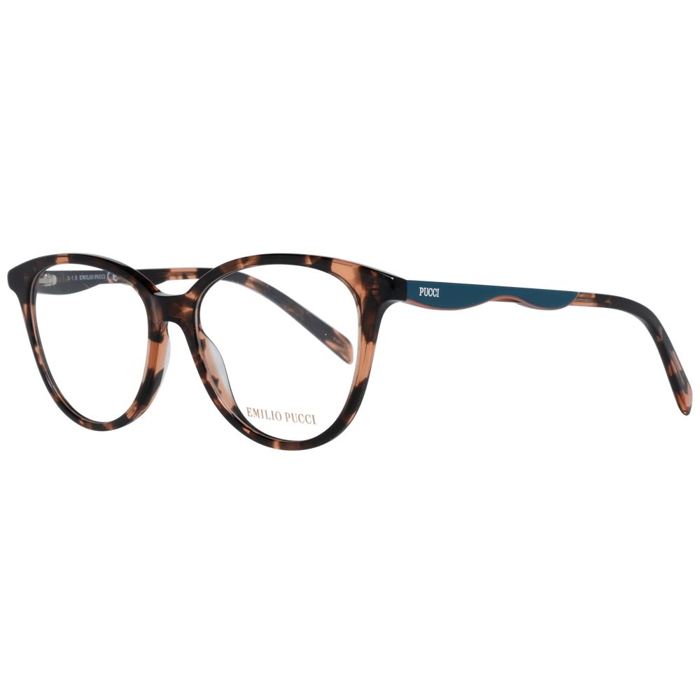 Emilio Pucci Brown Women Optical Frames - Luksusmuotia Emilio Pucci - Tutustu YVES JAVANNI® 