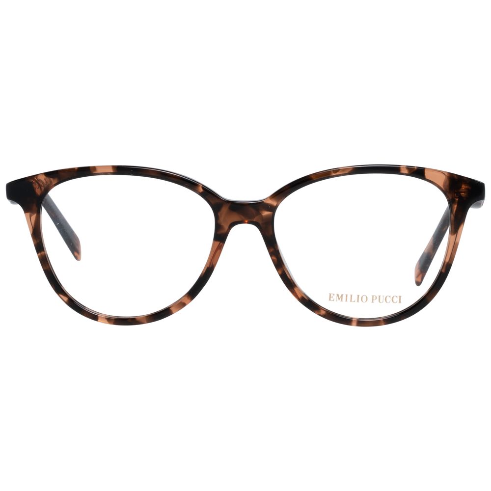 Emilio Pucci Brown Women Optical Frames - Luksusmuotia Emilio Pucci - Tutustu YVES JAVANNI® 