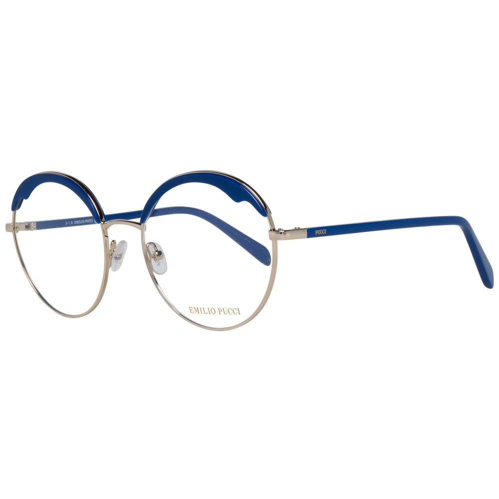 Emilio Pucci Blue Women Optical Frames - Luksusmuotia Emilio Pucci - Tutustu YVES JAVANNI® 