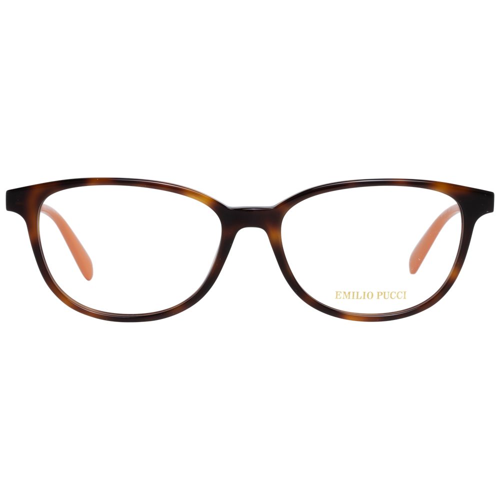 Emilio Pucci Brown Women Optical Frames - Luksusmuotia Emilio Pucci - Tutustu YVES JAVANNI® 