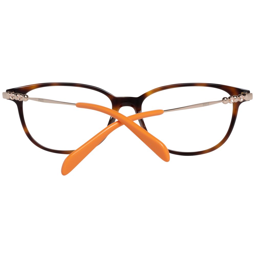 Emilio Pucci Brown Women Optical Frames - Luksusmuotia Emilio Pucci - Tutustu YVES JAVANNI® 