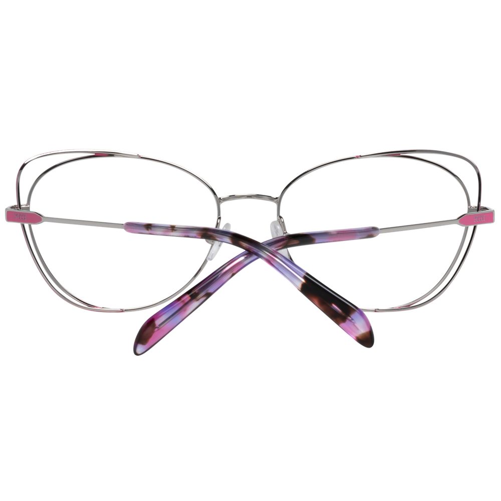 Emilio Pucci Silver Women Optical Frames - Luksusmuotia Emilio Pucci - Tutustu YVES JAVANNI® 