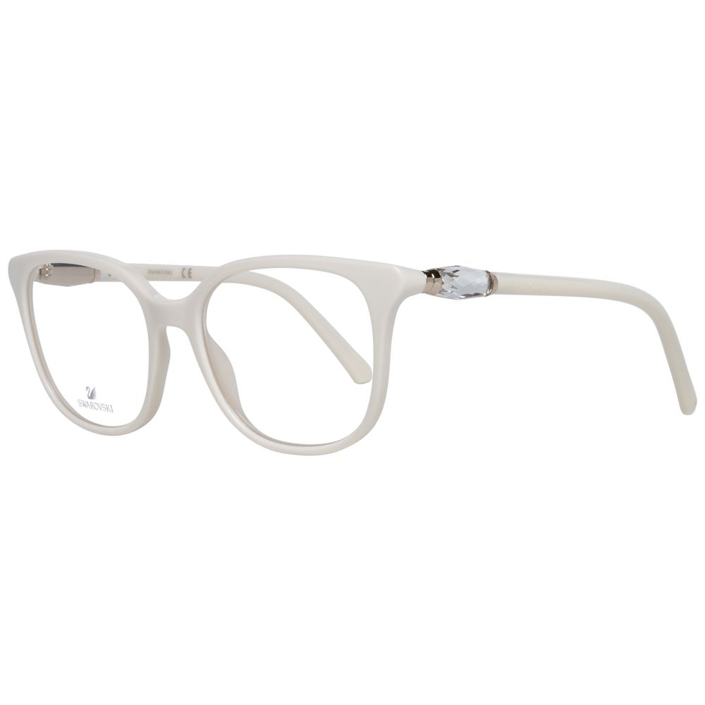 Swarovski White Women Optical Frames - Luksusmuotia Swarovski - Tutustu YVES JAVANNI® 