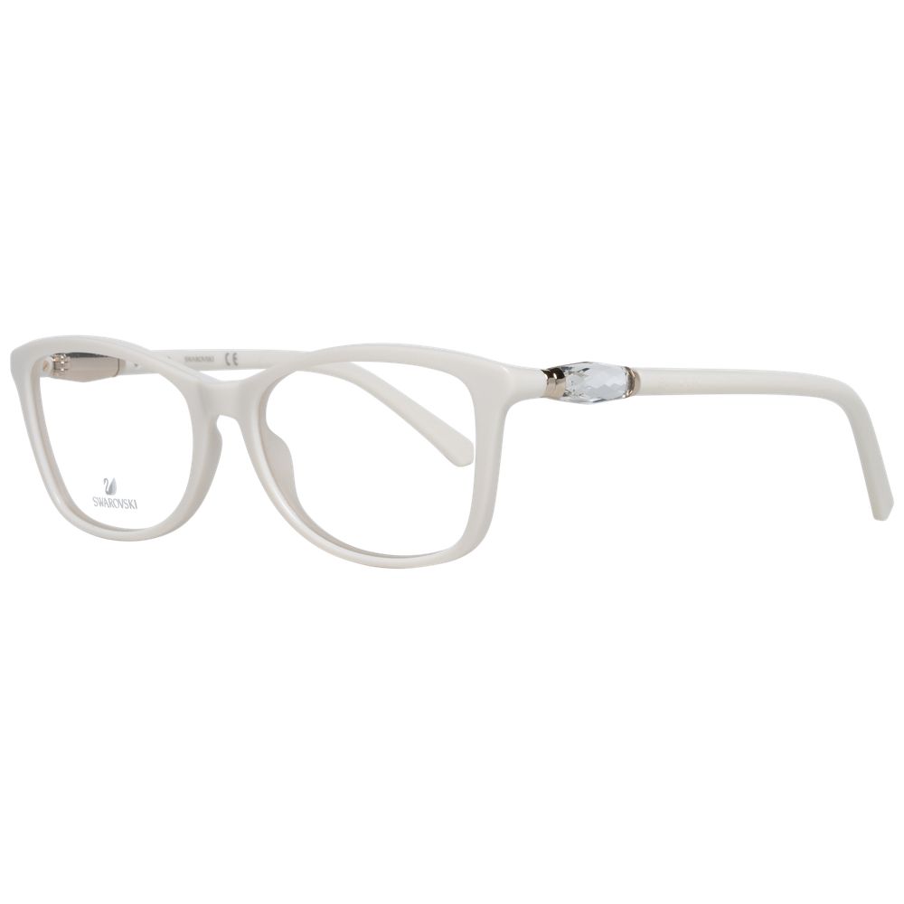 Swarovski White Women Optical Frames - Luksusmuotia Swarovski - Tutustu YVES JAVANNI® 