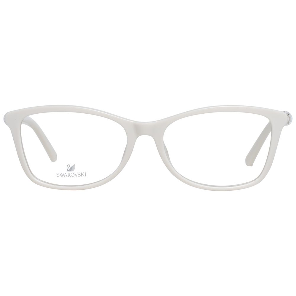 Swarovski White Women Optical Frames - Luksusmuotia Swarovski - Tutustu YVES JAVANNI® 