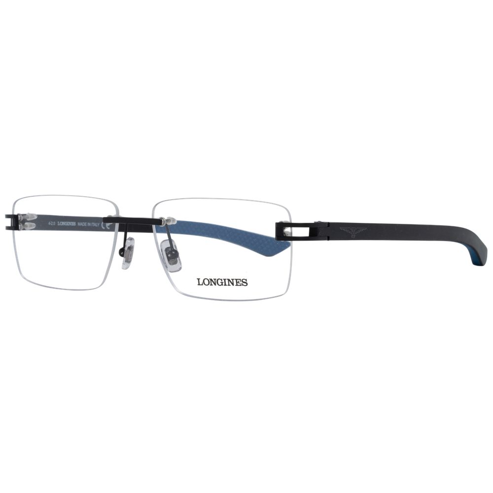 Longines Black Men Optical Frames - Luksusmuotia Longines - Tutustu YVES JAVANNI® 