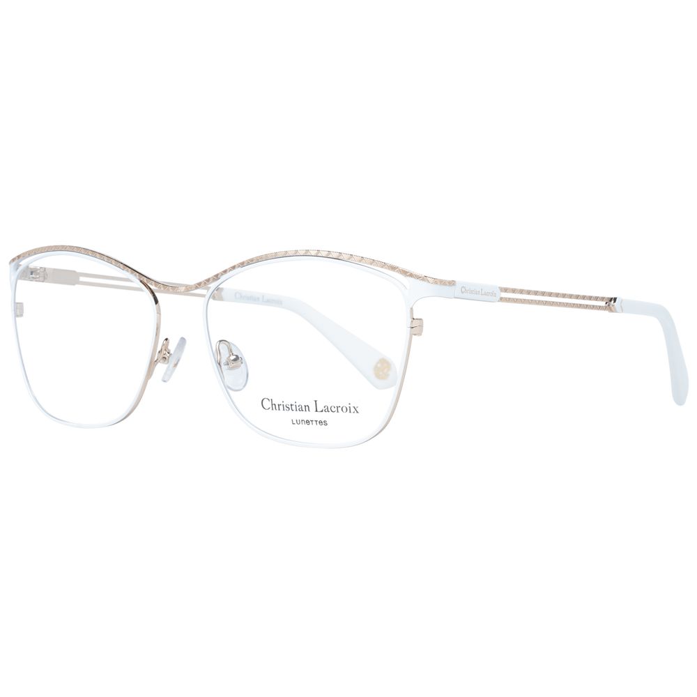 Christian Lacroix White Women Optical Frames - Luksusmuotia Christian Lacroix - Tutustu YVES JAVANNI® 