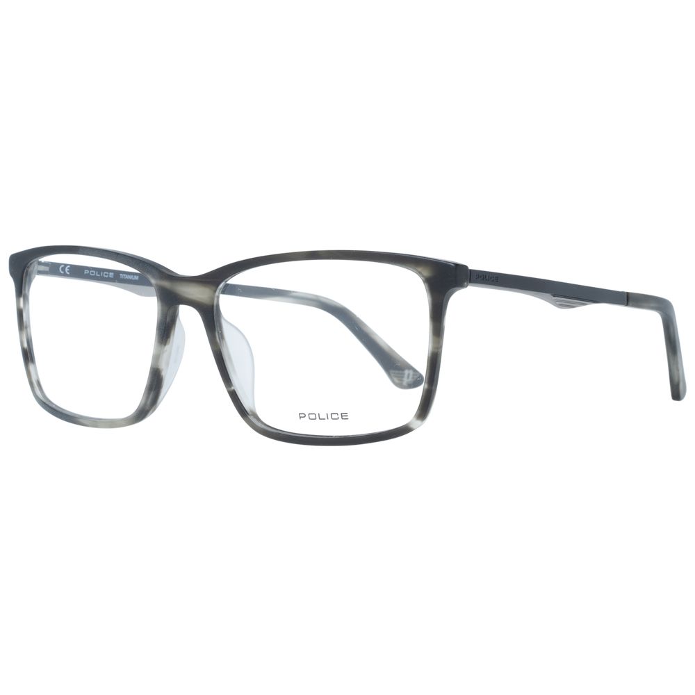 Police Gray Men Optical Frames - Luksusmuotia Police - Tutustu YVES JAVANNI® 