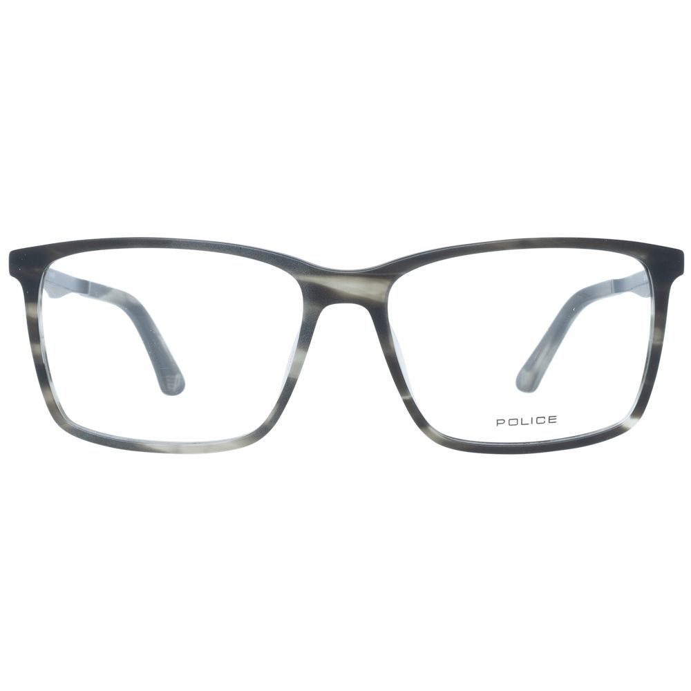 Police Gray Men Optical Frames - Luksusmuotia Police - Tutustu YVES JAVANNI® 