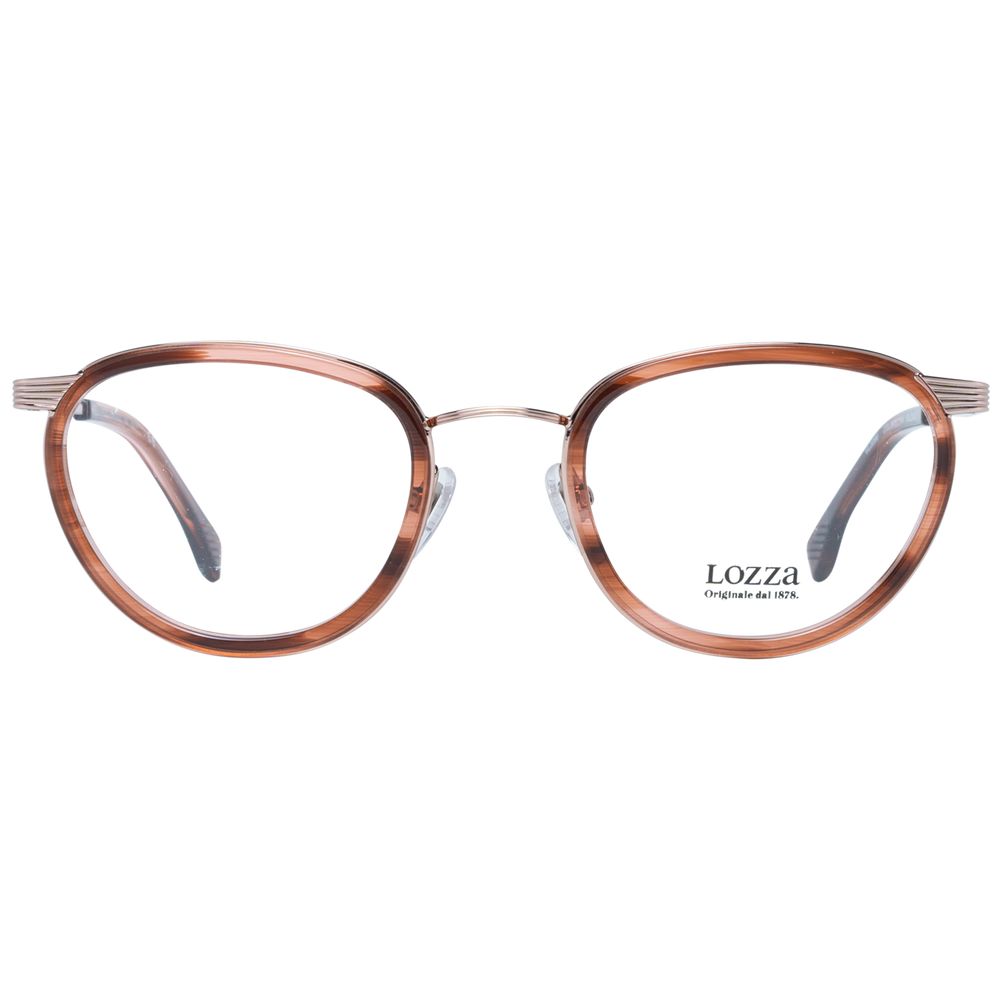 Lozza Brown Women Optical Frames - Luksusmuotia Lozza - Tutustu YVES JAVANNI® 