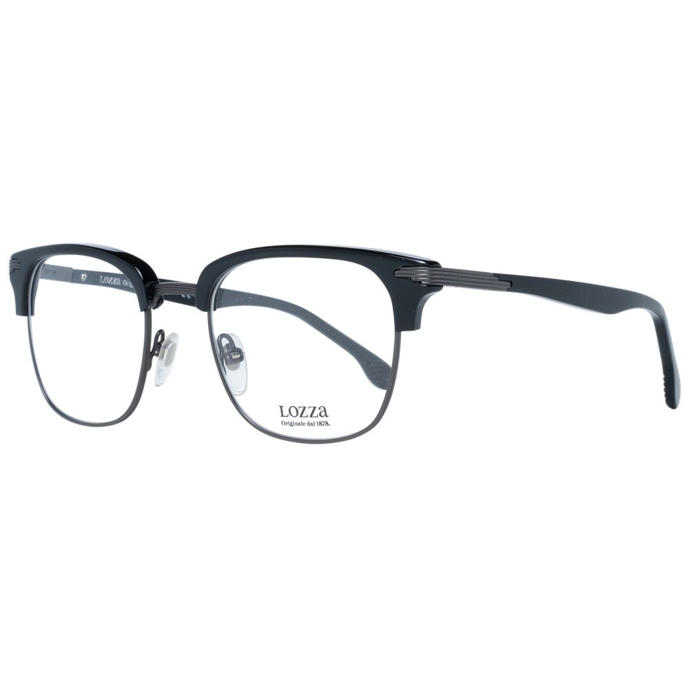 Lozza Black Unisex Optical Frames - Luksusmuotia Lozza - Tutustu YVES JAVANNI® 