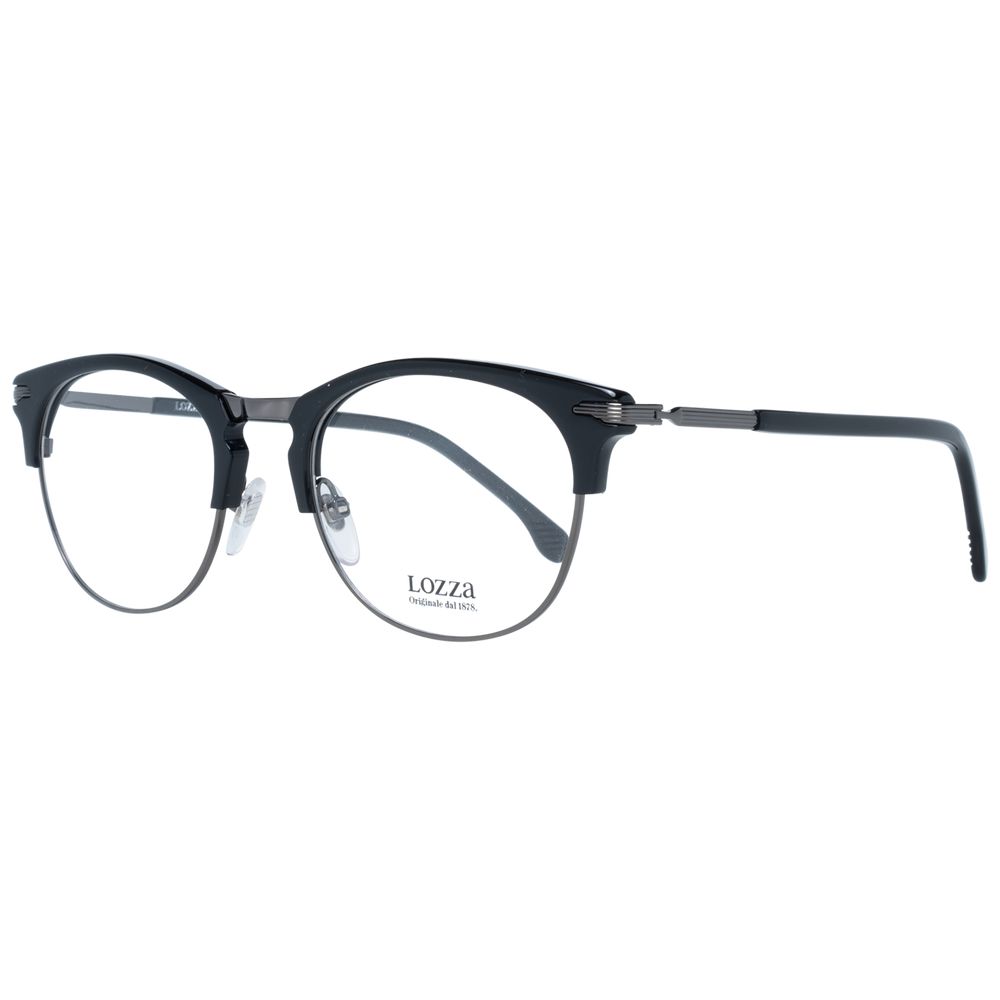 Lozza Black Unisex Optical Frames - Luksusmuotia Lozza - Tutustu YVES JAVANNI® 