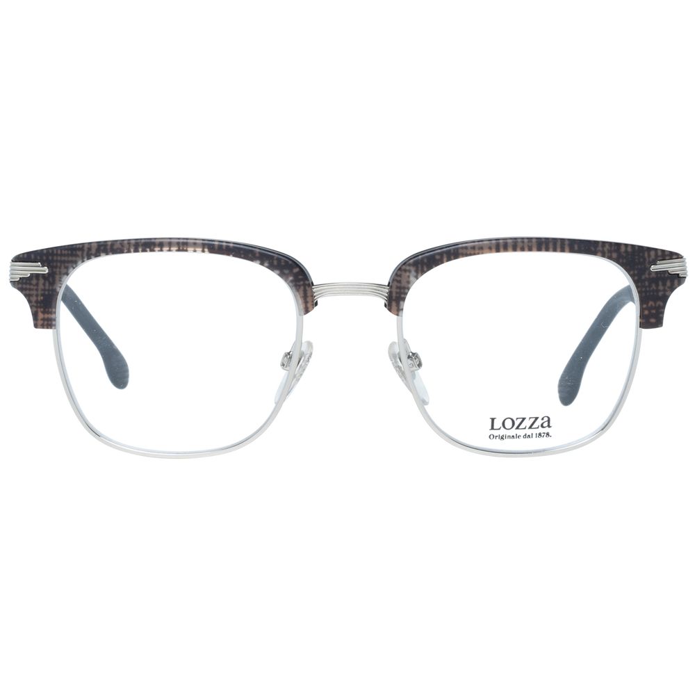 Lozza Brown Unisex Optical Frames - Luksusmuotia Lozza - Tutustu YVES JAVANNI® 