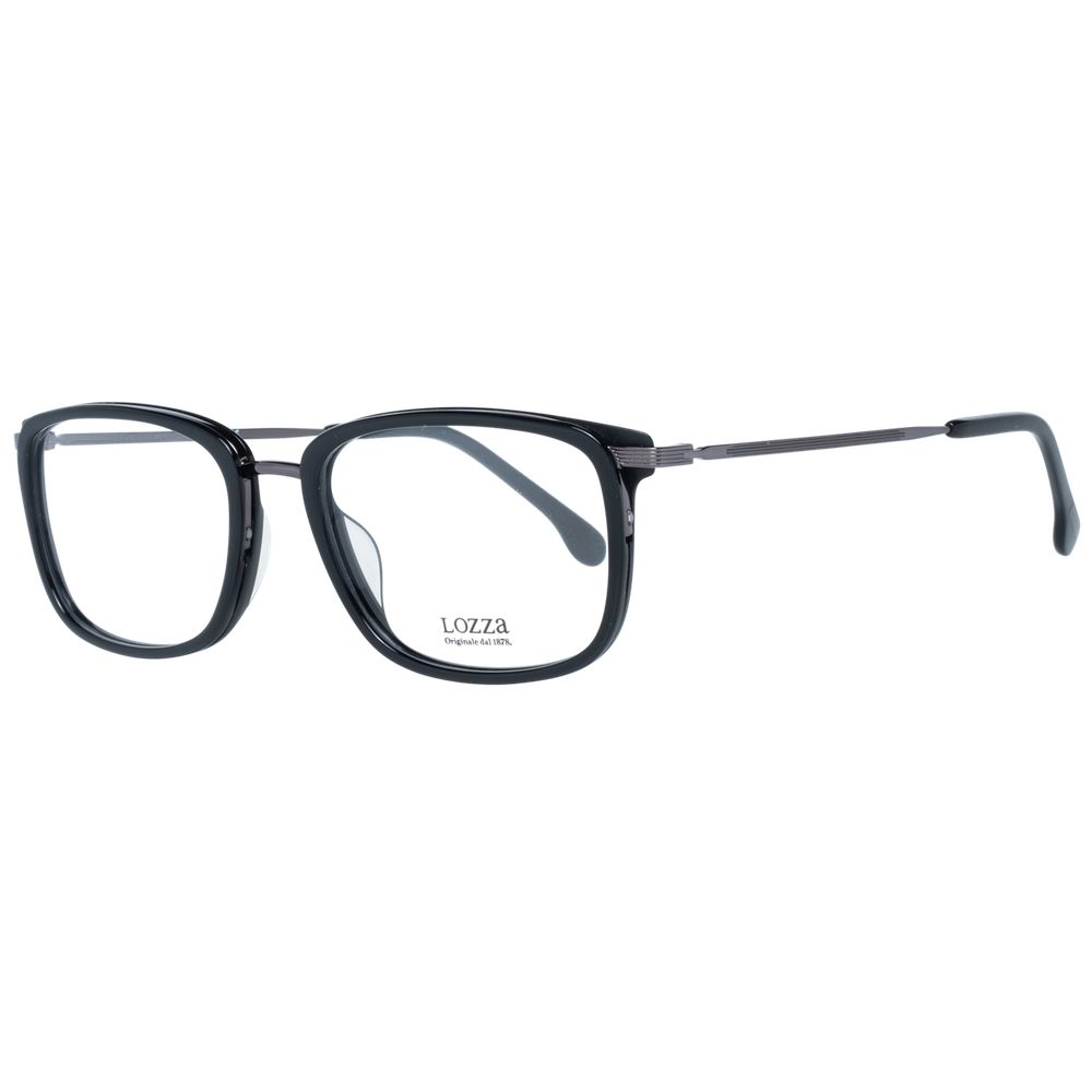 Lozza Black Men Optical Frames - Luksusmuotia Lozza - Tutustu YVES JAVANNI® 