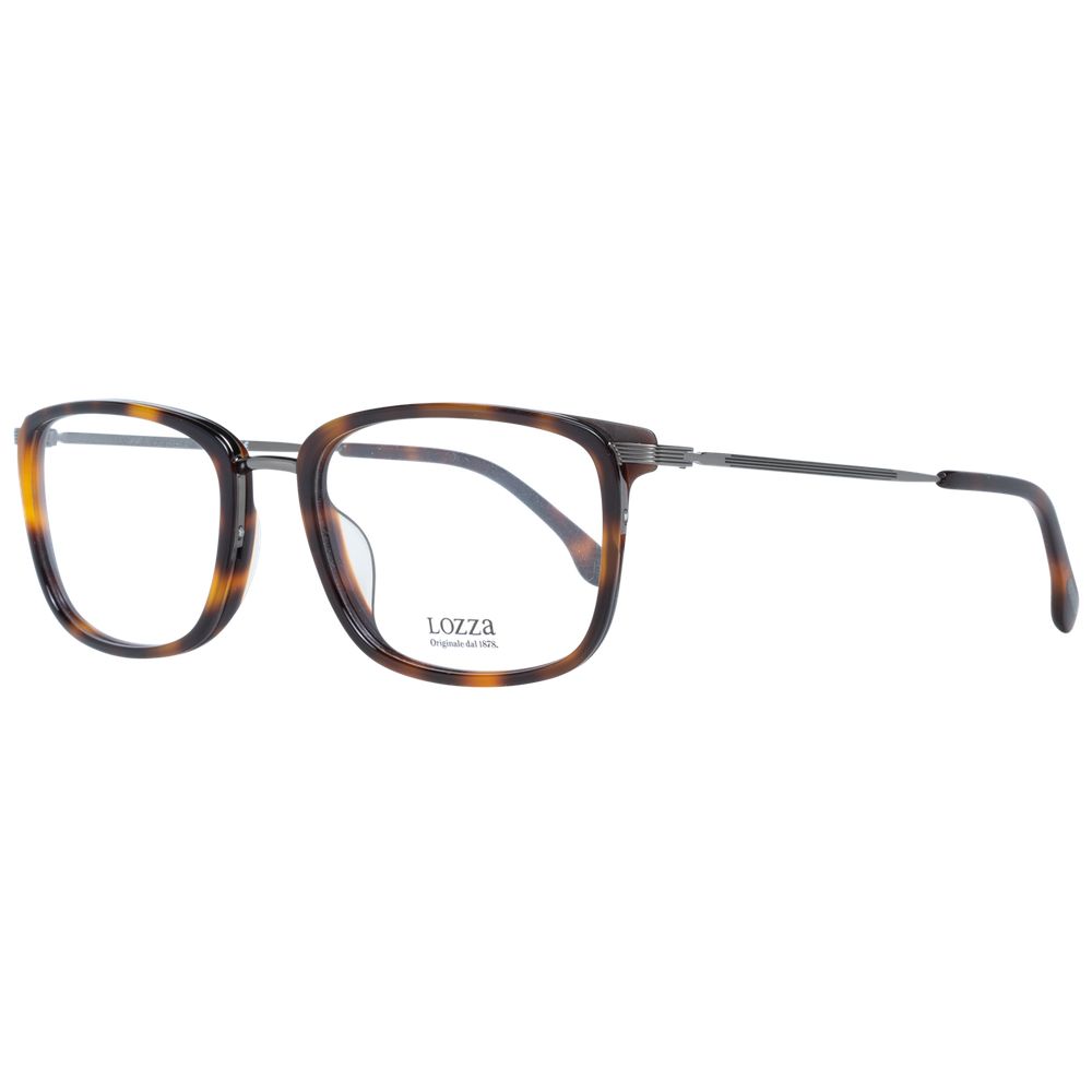 Lozza Brown Men Optical Frames - Luksusmuotia Lozza - Tutustu YVES JAVANNI® 