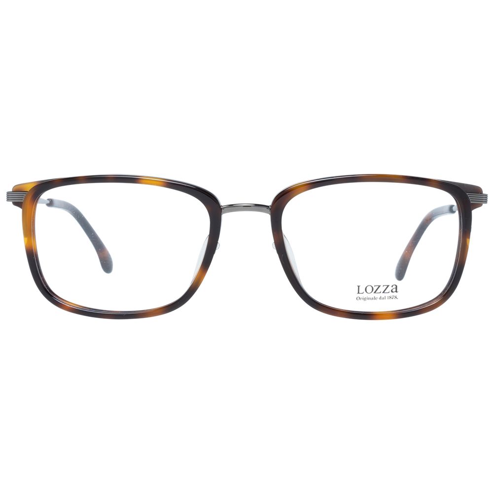 Lozza Brown Men Optical Frames - Luksusmuotia Lozza - Tutustu YVES JAVANNI® 