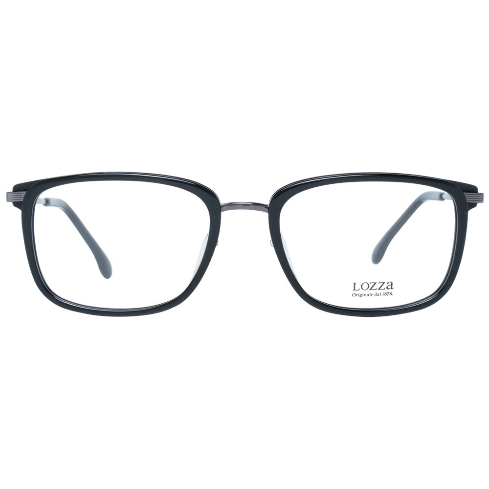 Lozza Black Men Optical Frames - Luksusmuotia Lozza - Tutustu YVES JAVANNI® 