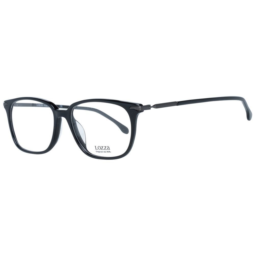 Lozza Black Men Optical Frames - Luksusmuotia Lozza - Tutustu YVES JAVANNI® 