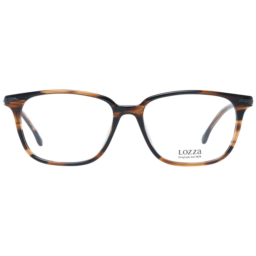 Lozza Brown Men Optical Frames - Luksusmuotia Lozza - Tutustu YVES JAVANNI® 