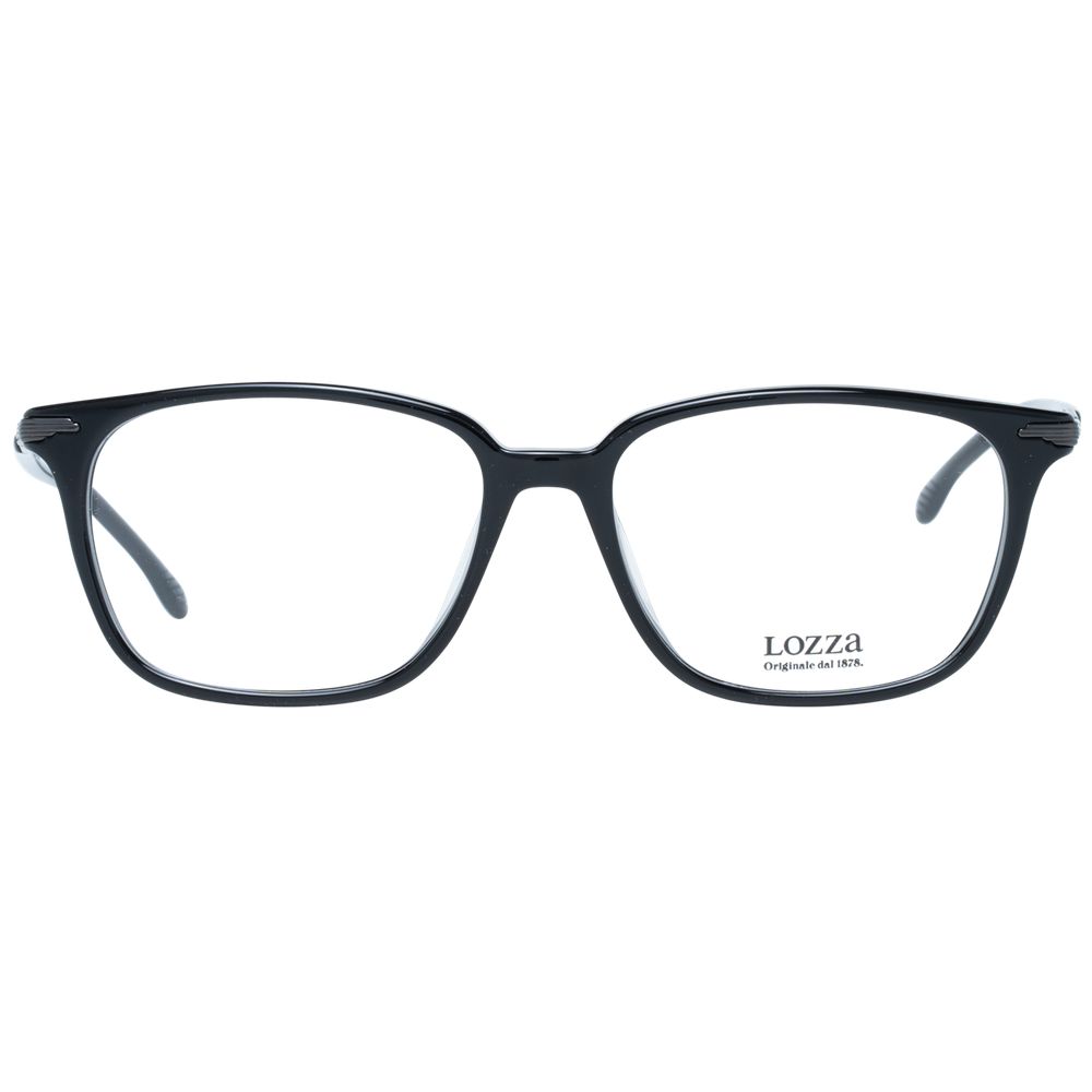 Lozza Black Men Optical Frames - Luksusmuotia Lozza - Tutustu YVES JAVANNI® 