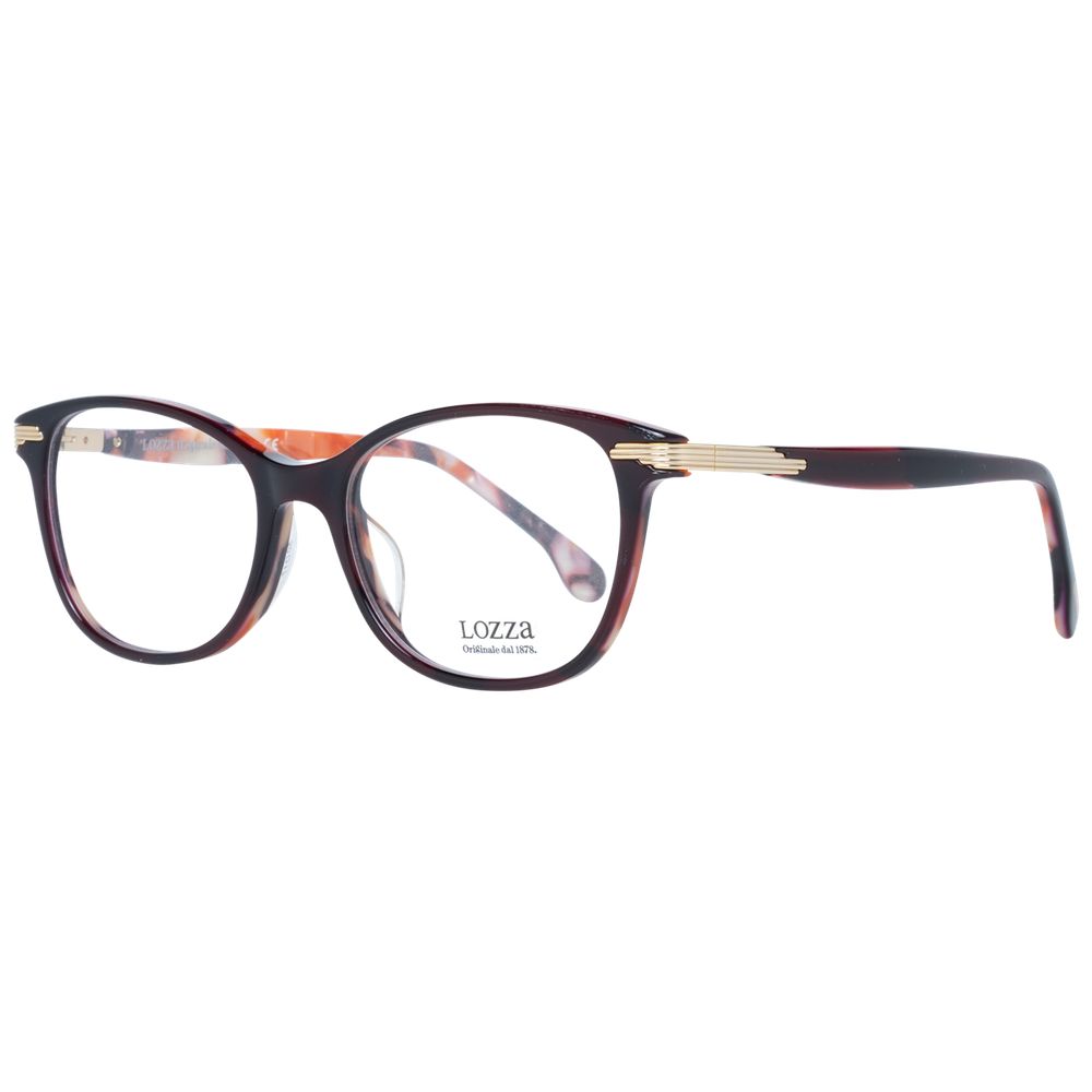 Lozza Burgundy Women Optical Frames - Luksusmuotia Lozza - Tutustu YVES JAVANNI® 