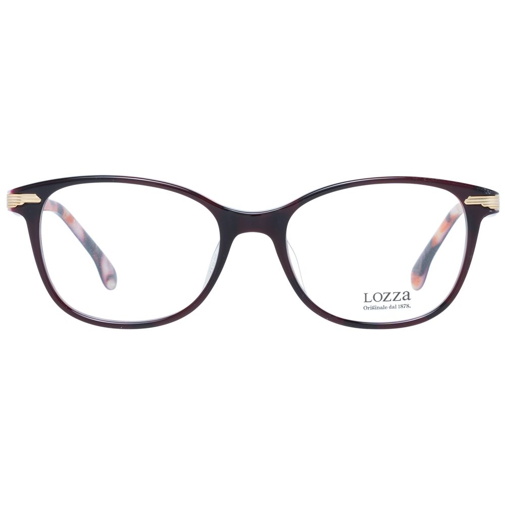 Lozza Burgundy Women Optical Frames - Luksusmuotia Lozza - Tutustu YVES JAVANNI® 