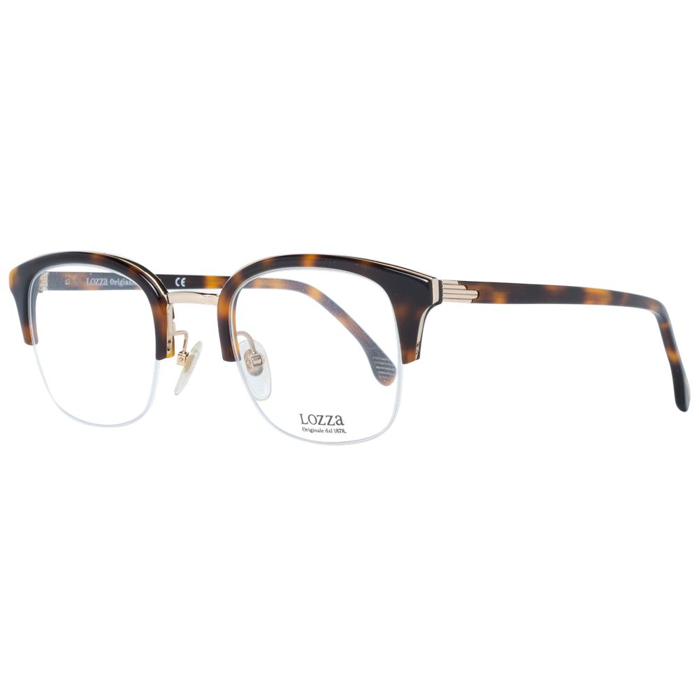 Lozza Brown Unisex Optical Frames - Luksuslaukut ja asusteet Lozza - Tutustu YVES JAVANNI® 