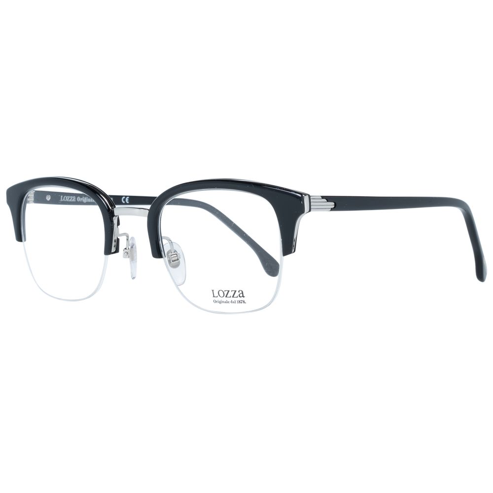 Lozza Black Unisex Optical Frames - Luksusmuotia Lozza - Tutustu YVES JAVANNI® 