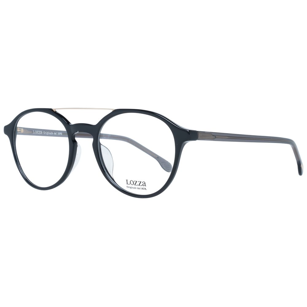 Lozza Black Unisex Optical Frames - Luksusmuotia Lozza - Tutustu YVES JAVANNI® 