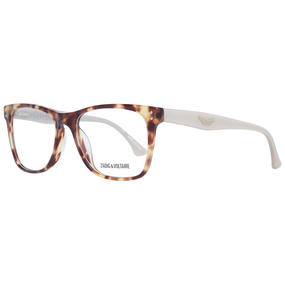 Zadig & Voltaire Brown Unisex Optical Frames - Luksusmuotia Zadig & Voltaire - Tutustu YVES JAVANNI® 