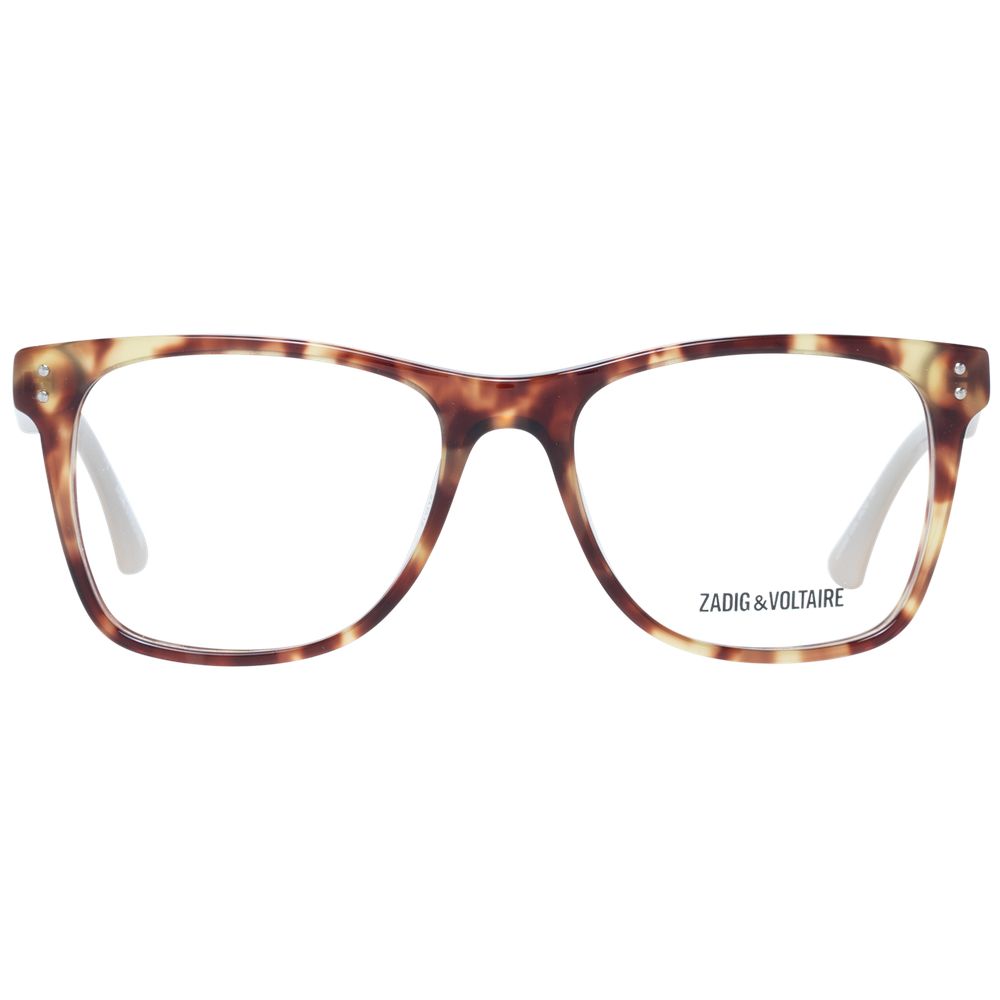 Zadig & Voltaire Brown Unisex Optical Frames - Luksusmuotia Zadig & Voltaire - Tutustu YVES JAVANNI® 