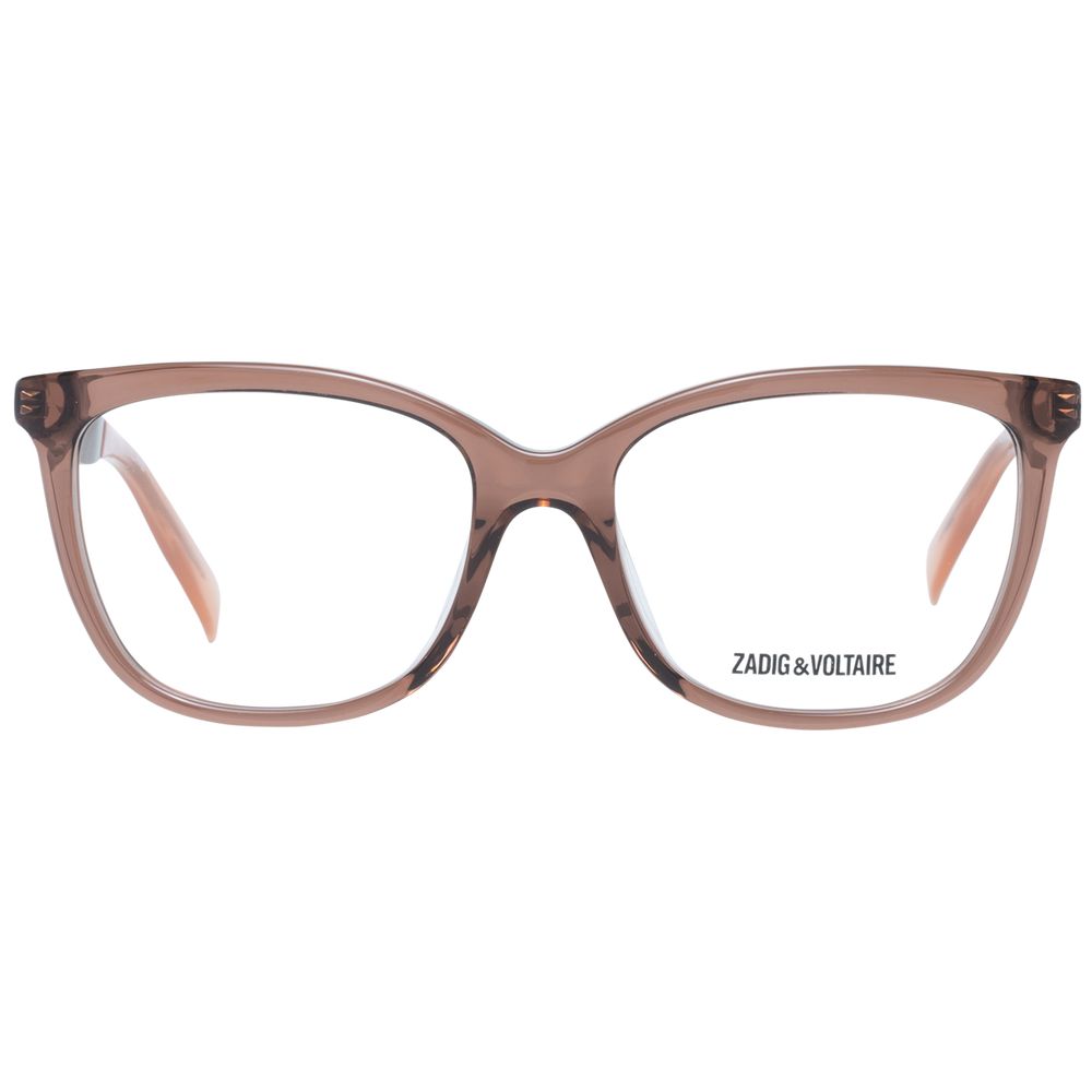 Zadig & Voltaire Brown Women Optical Frames - Luksusmuotia Zadig & Voltaire - Tutustu YVES JAVANNI® 