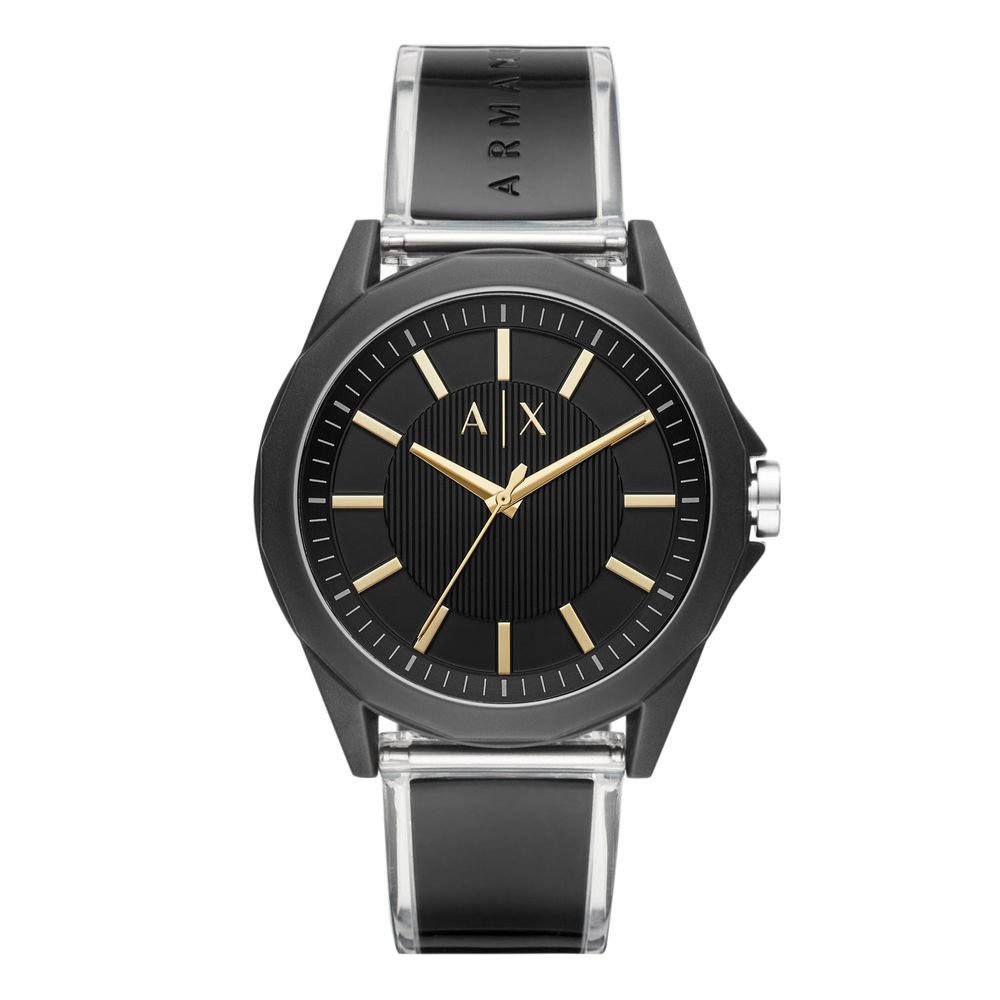 Armani Exchange Black Men Watch - Luksusmuotia Armani Exchange - Tutustu YVES JAVANNI® 