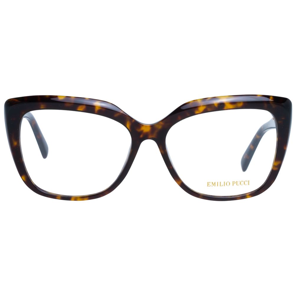 Emilio Pucci Brown Women Optical Frames - Luksusmuotia Emilio Pucci - Tutustu YVES JAVANNI® 