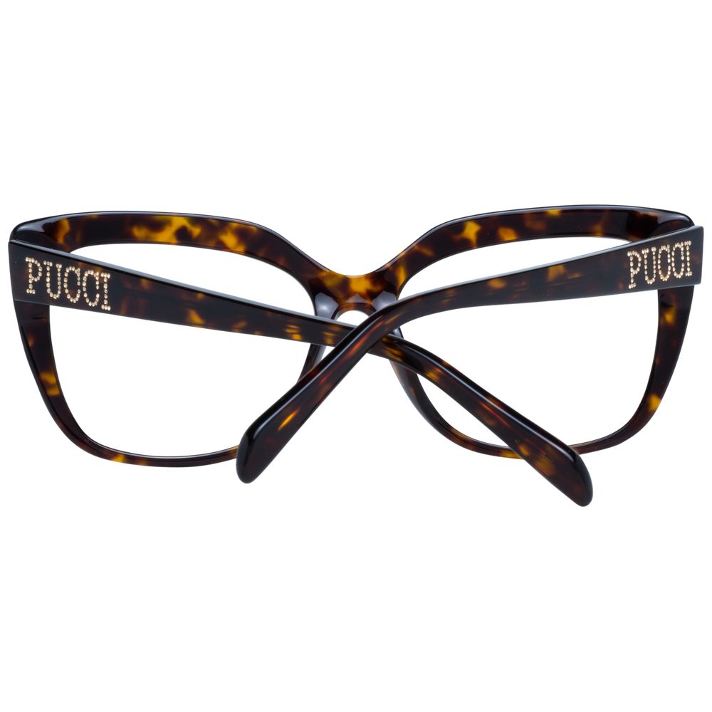 Emilio Pucci Brown Women Optical Frames - Luksusmuotia Emilio Pucci - Tutustu YVES JAVANNI® 