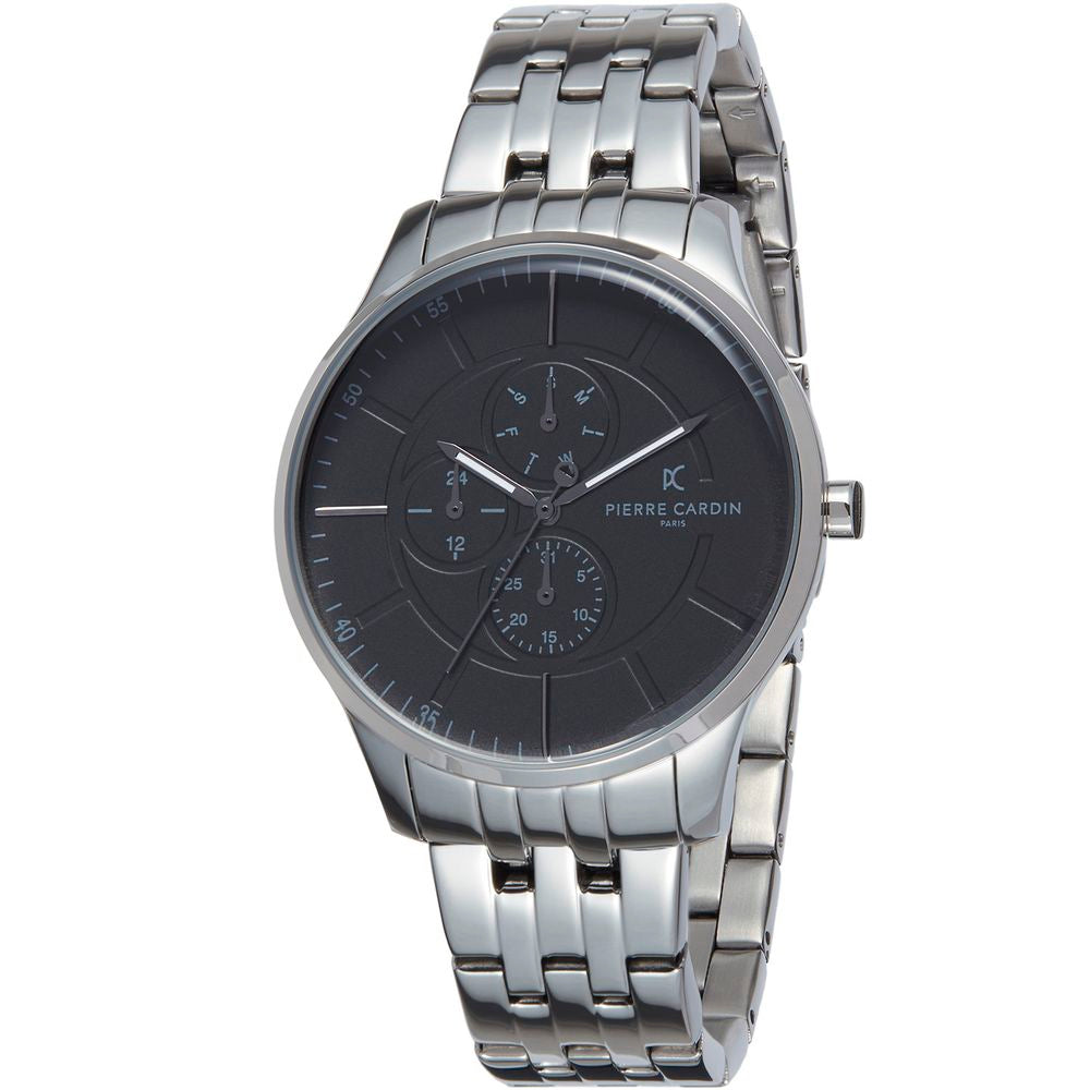 Pierre Cardin Silver Men Watch - Luksusmuotia Pierre Cardin - Tutustu YVES JAVANNI® 